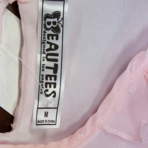 NWT Really pretty shirt girls size M w/embroidery - Picture 5 of 6